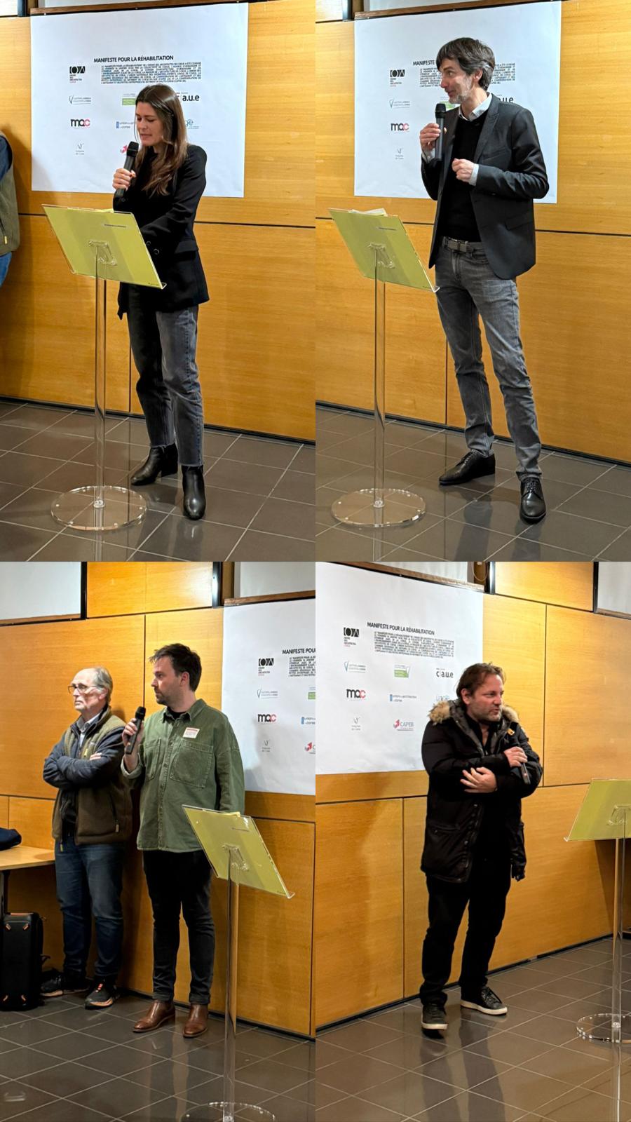 Signataires du Manifeste pour la réhabilitation