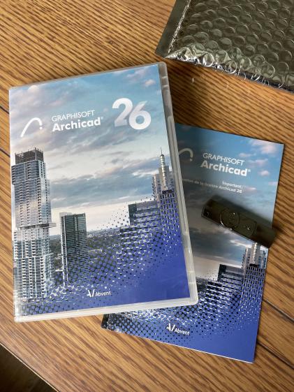 Archicad 26 ou Archicad 27 à vendre