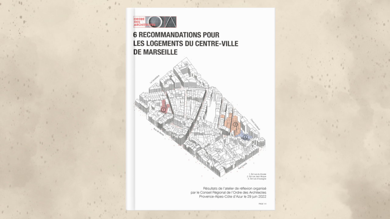 6 recommandations pour les logements du centre-ville de Marseille