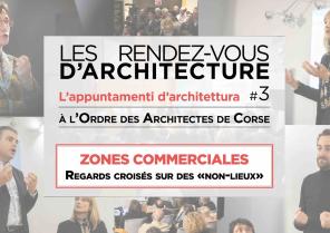 C.R.O.A Corse - Appuntamenti d’architettura / Rendez-vous d’architecture #3 [TABLE RONDE]