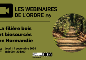 Webinaire Filière bois et biosourcés en Normandie